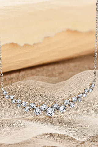 1.64 Carat Moissanite 925 Sterling Silver Necklace 1.64 Carat Moissanite 925 Sterling Silver Necklace