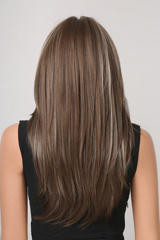 13*1" Full-Machine Wigs Synthetic Long Straight 22" 13*1" Full-Machine Wigs Synthetic Long Straight 22"