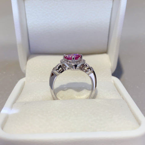1 Carat Moissanite 925 Sterling Silver Ring 1 Carat Moissanite 925 Sterling Silver Ring