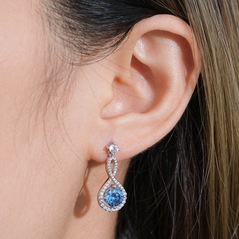 1 Carat Moissanite 925 Sterling Silver Earrings 1 Carat Moissanite 925 Sterling Silver Earrings