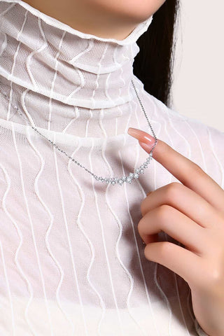 1.64 Carat Moissanite 925 Sterling Silver Necklace 1.64 Carat Moissanite 925 Sterling Silver Necklace