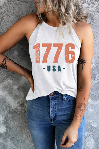 1776 USA Round Neck Tank 1776 USA Round Neck Tank