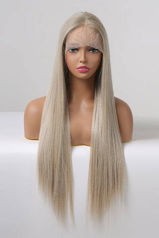 13*2" Lace Front Wigs Synthetic Long Straight 27" 150% Density 13*2" Lace Front Wigs Synthetic Long Straight 27" 150% Density
