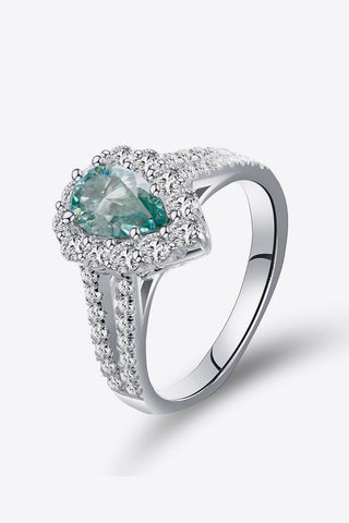 1 Carat Moissanite 925 Sterling Silver Ring 1 Carat Moissanite 925 Sterling Silver Ring