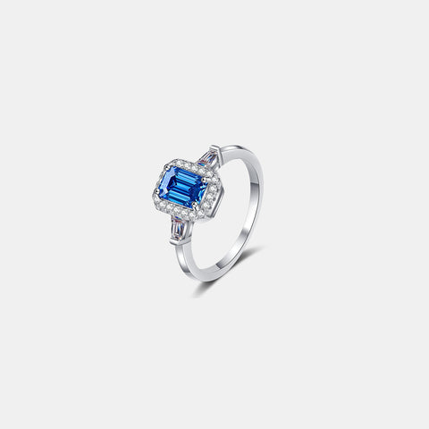 1 Carat Moissanite 925 Sterling Silver Ring 1 Carat Moissanite 925 Sterling Silver Ring