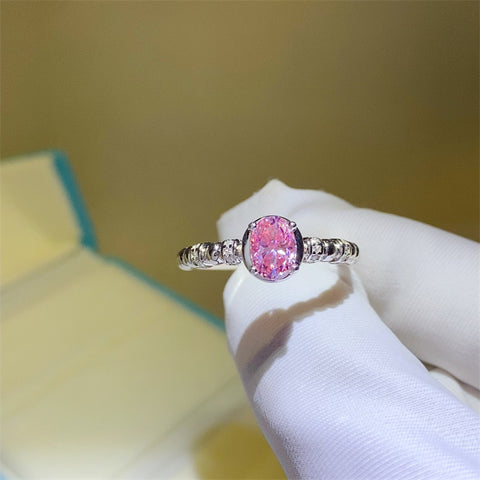 1 Carat Moissanite 925 Sterling Silver Ring 1 Carat Moissanite 925 Sterling Silver Ring