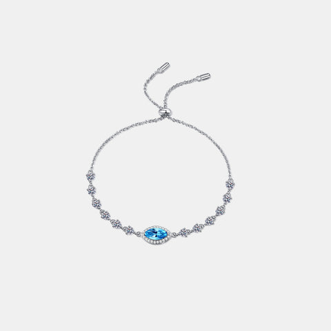 1 Carat Moissanite 925 Sterling Silver Bracelet 1 Carat Moissanite 925 Sterling Silver Bracelet