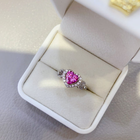 1 Carat Moissanite 925 Sterling Silver Ring 1 Carat Moissanite 925 Sterling Silver Ring