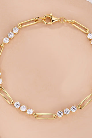 1.8 Carat Moissanite 925 Sterling Silver Bracelet 1.8 Carat Moissanite 925 Sterling Silver Bracelet