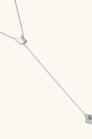 1 Carat Moissanite 925 Sterling Silver Necklace 1 Carat Moissanite 925 Sterling Silver Necklace