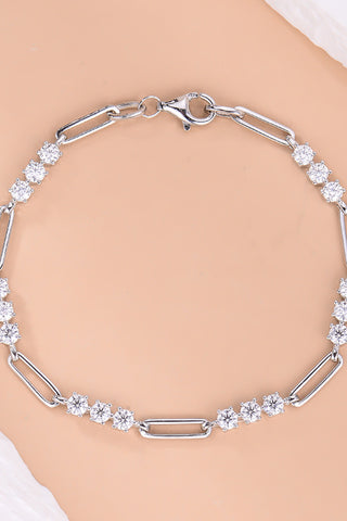 1.8 Carat Moissanite 925 Sterling Silver Bracelet 1.8 Carat Moissanite 925 Sterling Silver Bracelet
