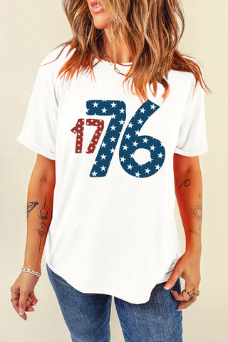 1776 Round Neck Short Sleeve T-Shirt 1776 Round Neck Short Sleeve T-Shirt