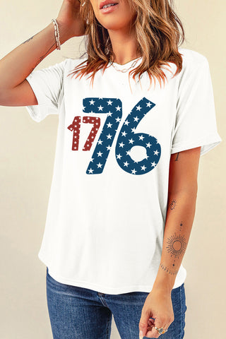 1776 Round Neck Short Sleeve T-Shirt 1776 Round Neck Short Sleeve T-Shirt