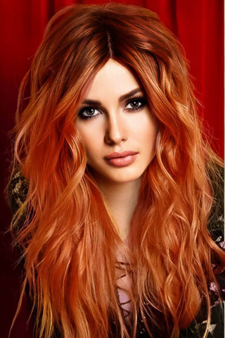 13*2" Lace Front Wigs Synthetic Long Wave 24" 150% Density 13*2" Lace Front Wigs Synthetic Long Wave 24" 150% Density