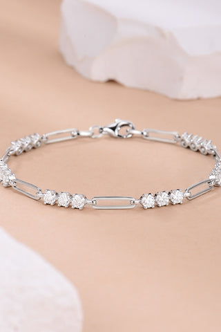 1.8 Carat Moissanite 925 Sterling Silver Bracelet 1.8 Carat Moissanite 925 Sterling Silver Bracelet