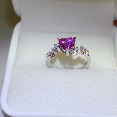 1 Carat Moissanite 925 Sterling Silver Ring 1 Carat Moissanite 925 Sterling Silver Ring