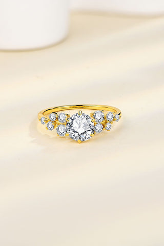 1 Carat Moissanite 925 Sterling Silver Ring 1 Carat Moissanite 925 Sterling Silver Ring