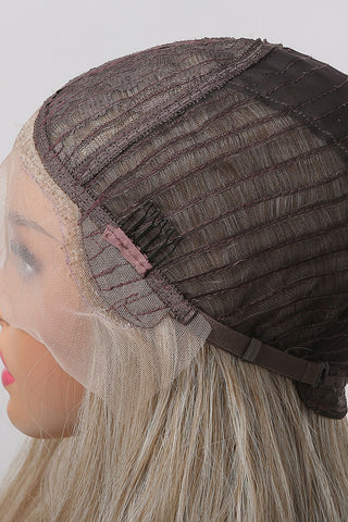 13*2" Lace Front Wigs Synthetic Long Wave 24" 150% Density in Medium Blonde Highlights 13*2" Lace Front Wigs Synthetic Long Wave 24" 150% Density in Medium Blonde Highlights