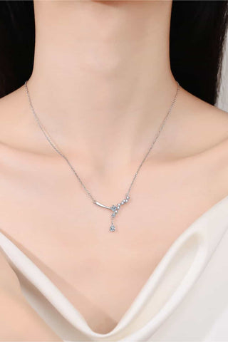 1 Carat Moissanite 925 Sterling Silver Necklace 1 Carat Moissanite 925 Sterling Silver Necklace
