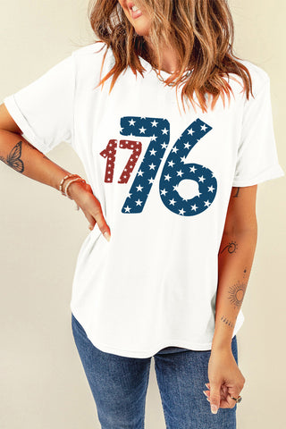 1776 Round Neck Short Sleeve T-Shirt 1776 Round Neck Short Sleeve T-Shirt