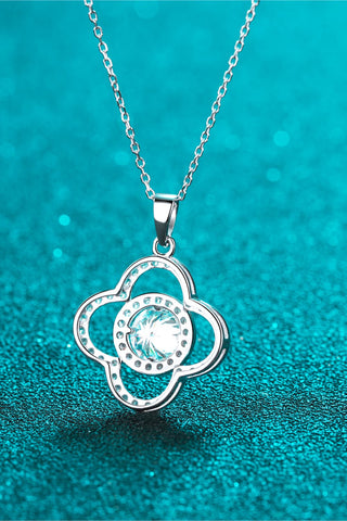 1 Carat Moissanite 925 Sterling Silver Necklace 1 Carat Moissanite 925 Sterling Silver Necklace