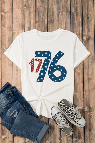 1776 Round Neck Short Sleeve T-Shirt 1776 Round Neck Short Sleeve T-Shirt