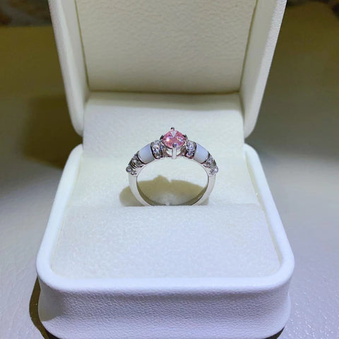 1 Carat Moissanite 925 Sterling Silver Ring 1 Carat Moissanite 925 Sterling Silver Ring