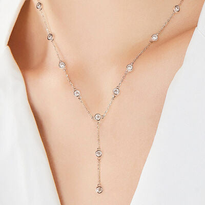 1.1 Carat Moissanite 925 Sterling Silver Necklace 1.1 Carat Moissanite 925 Sterling Silver Necklace