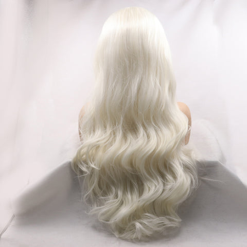 13*3" Lace Front Wigs Synthetic Long Wavy 24" 130% Density 13*3" Lace Front Wigs Synthetic Long Wavy 24" 130% Density