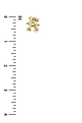 Bear Metal Post Earring Bear Metal Post Earring