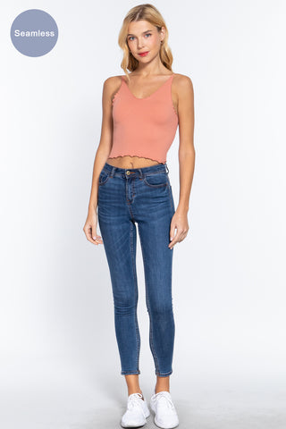 Lettuce Edge Seamless Cami Top Lettuce Edge Seamless Cami Top