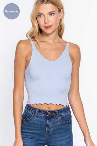 Lettuce Edge Seamless Cami Top Lettuce Edge Seamless Cami Top