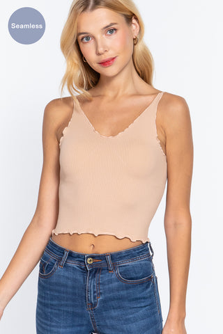 Lettuce Edge Seamless Cami Top Lettuce Edge Seamless Cami Top