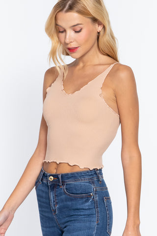 Lettuce Edge Seamless Cami Top Lettuce Edge Seamless Cami Top