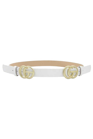 Fashion Double Sided Letter Design Belt Fashion Double Sided Letter Design Belt