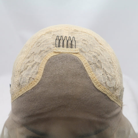 13*3" Lace Front Wigs Synthetic Mid-length Straight 12" 130% Density 13*3" Lace Front Wigs Synthetic Mid-length Straight 12" 130% Density