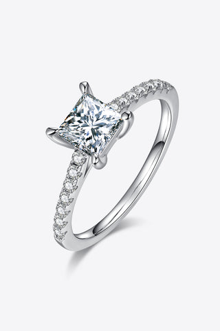 1.21 Carat Moissanite 925 Sterling Silver Side Stone Ring 1.21 Carat Moissanite 925 Sterling Silver Side Stone Ring