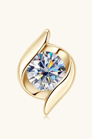 1 Carat Moissanite 925 Sterling Silver Stud Earrings 1 Carat Moissanite 925 Sterling Silver Stud Earrings