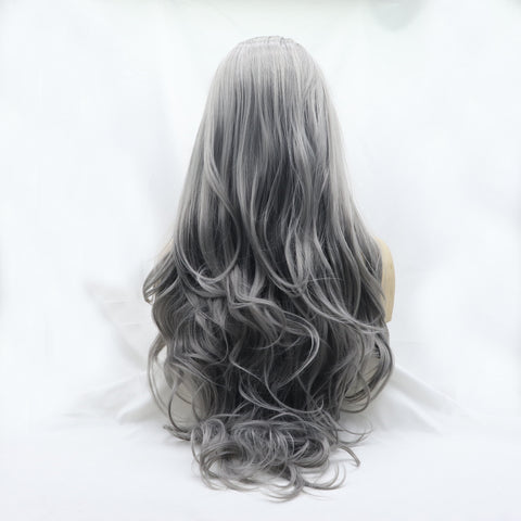 13*3" Lace Front Wigs Synthetic Long Wavy 24" 130% Density 13*3" Lace Front Wigs Synthetic Long Wavy 24" 130% Density