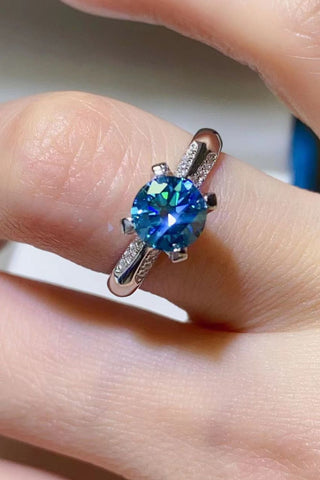 1 Carat Moissanite 4-Prong Ring 1 Carat Moissanite 4-Prong Ring