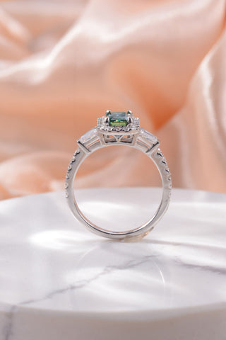 1 Carat Moissanite 925 Sterling Silver Ring 1 Carat Moissanite 925 Sterling Silver Ring