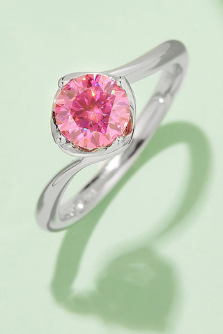 1 Carat Moissanite 925 Sterling Silver Solitaire Ring 1 Carat Moissanite 925 Sterling Silver Solitaire Ring
