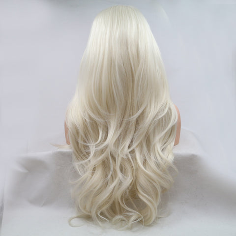 13*3" Lace Front Wigs Synthetic Long Wavy 24" 130% Density 13*3" Lace Front Wigs Synthetic Long Wavy 24" 130% Density