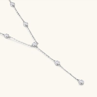 1.1 Carat Moissanite 925 Sterling Silver Necklace 1.1 Carat Moissanite 925 Sterling Silver Necklace