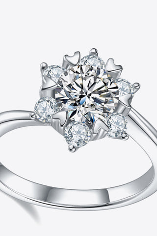 1 Carat Moissanite Zircon Ring 1 Carat Moissanite Zircon Ring