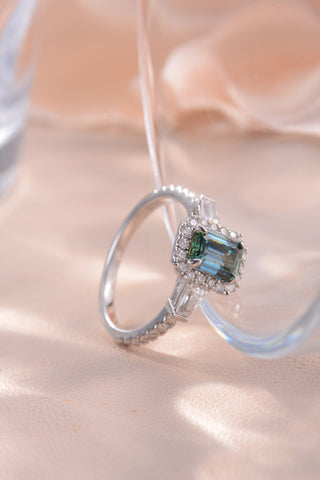 1 Carat Moissanite 925 Sterling Silver Ring 1 Carat Moissanite 925 Sterling Silver Ring