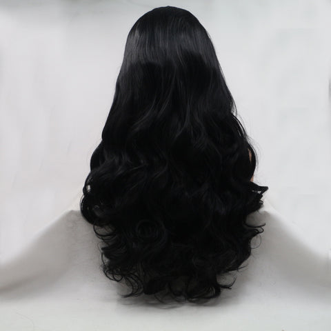 13*3" Lace Front Wigs Synthetic Long Wavy 24" 130% Density 13*3" Lace Front Wigs Synthetic Long Wavy 24" 130% Density