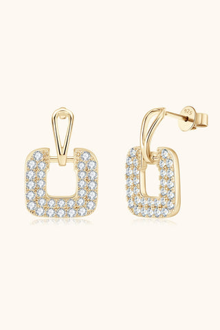 1.68 Carat Moissanite 925 Sterling Silver Drop Earrings 1.68 Carat Moissanite 925 Sterling Silver Drop Earrings
