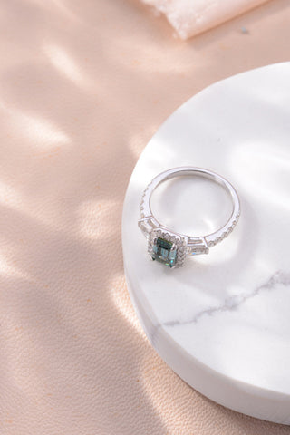 1 Carat Moissanite 925 Sterling Silver Ring 1 Carat Moissanite 925 Sterling Silver Ring