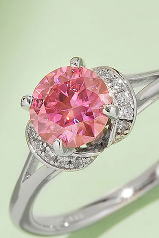 1 Carat Moissanite 4-Prong 925 Sterling Silver Ring 1 Carat Moissanite 4-Prong 925 Sterling Silver Ring